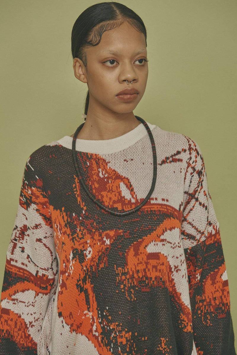 SCENT×CYCLE DRAWING SWEATER | Cycle by myob